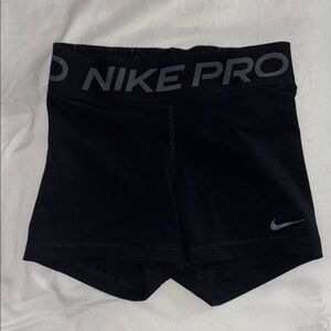 Nike Pro Black Athletic Shorts